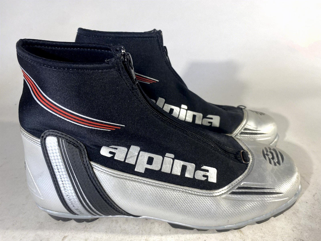 Alpina ST10 Classic Nordic Cross Country Ski Boots Size EU44 US10.5 for NNN 806