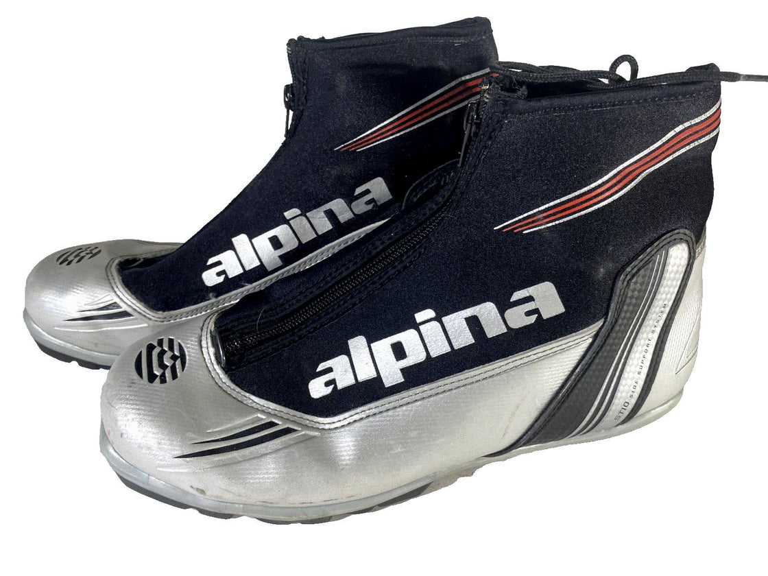 Alpina ST10 Cross Country Ski Boots Classic Size EU43 US9.5 NNN Rottefella 749