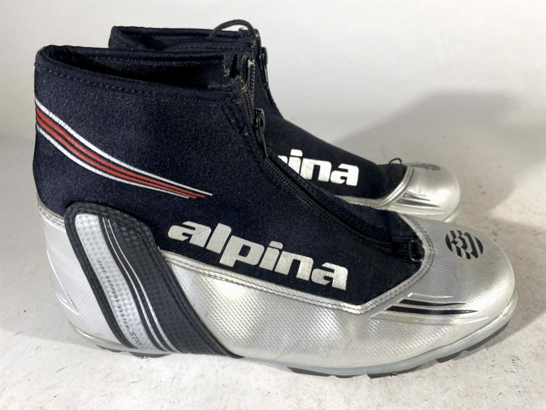 Alpina ST10 Cross Country Ski Boots Classic Size EU43 US9.5 NNN Rottefella 749