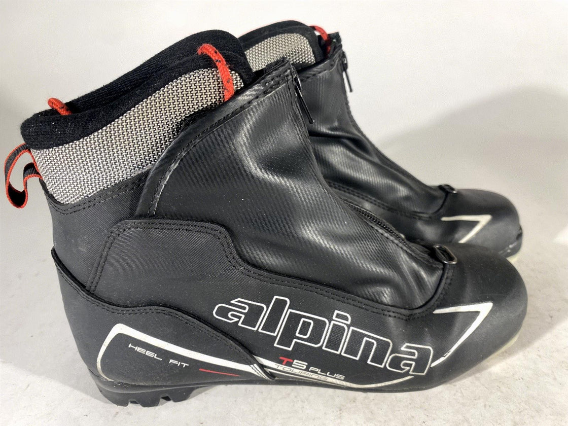 Alpina T5 Plus Touring Nordic Cross Country Ski Boots Size EU39 US7 NNN 2921