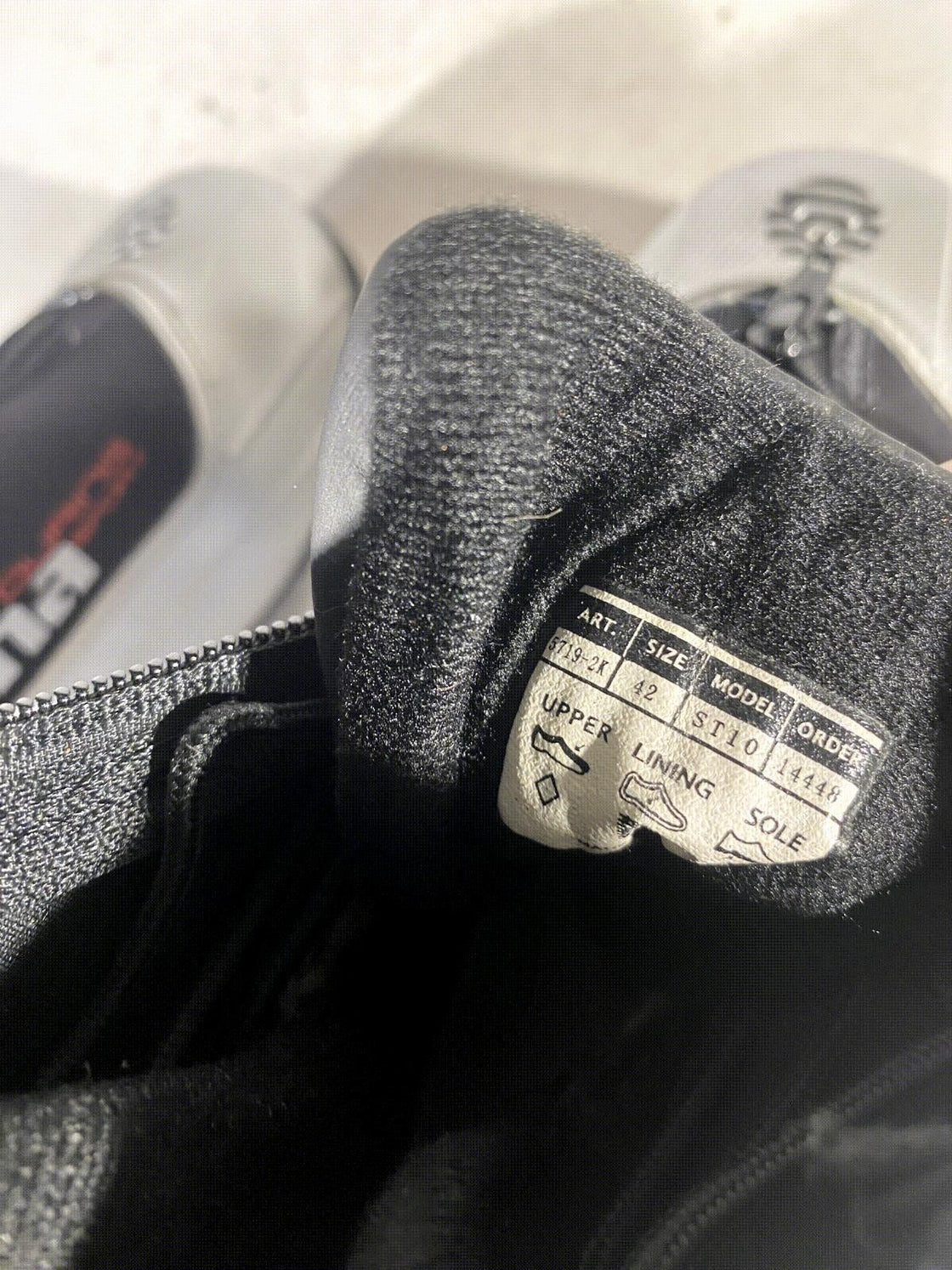 Alpina ST10 Nordic Cross Country Ski Boots Size EU42 US9 for NNN 782