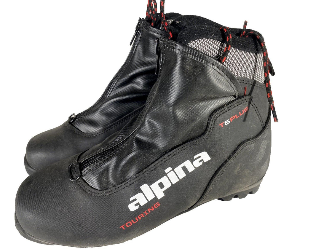 Alpina T5 Plus Nordic Cross Country Ski Boots Size EU38 US6 for NNN bindings 791