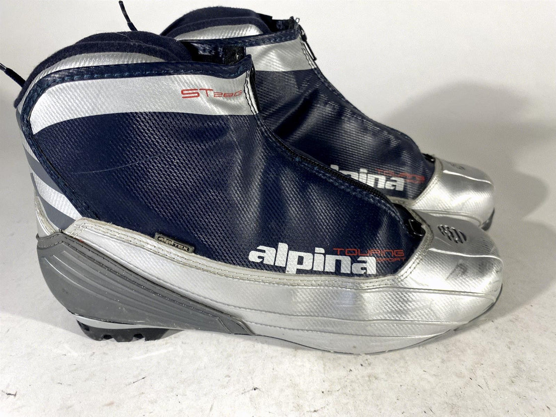 Alpina ST28G Classic Nordic Cross Country Ski Boots Size EU43 US9.5 for NNN 955