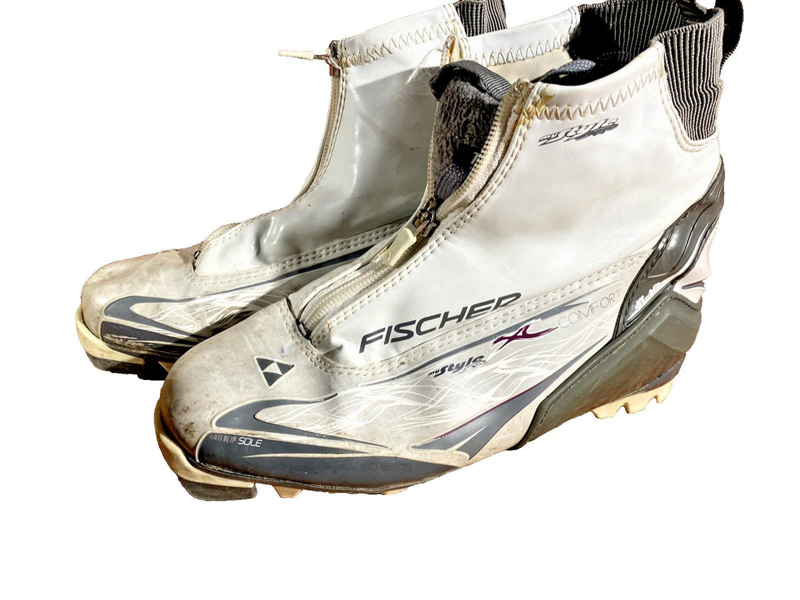 Fischer XJ Comfort Nordic Cross Country Ski Boots Size EU39 US7 NNN 2472