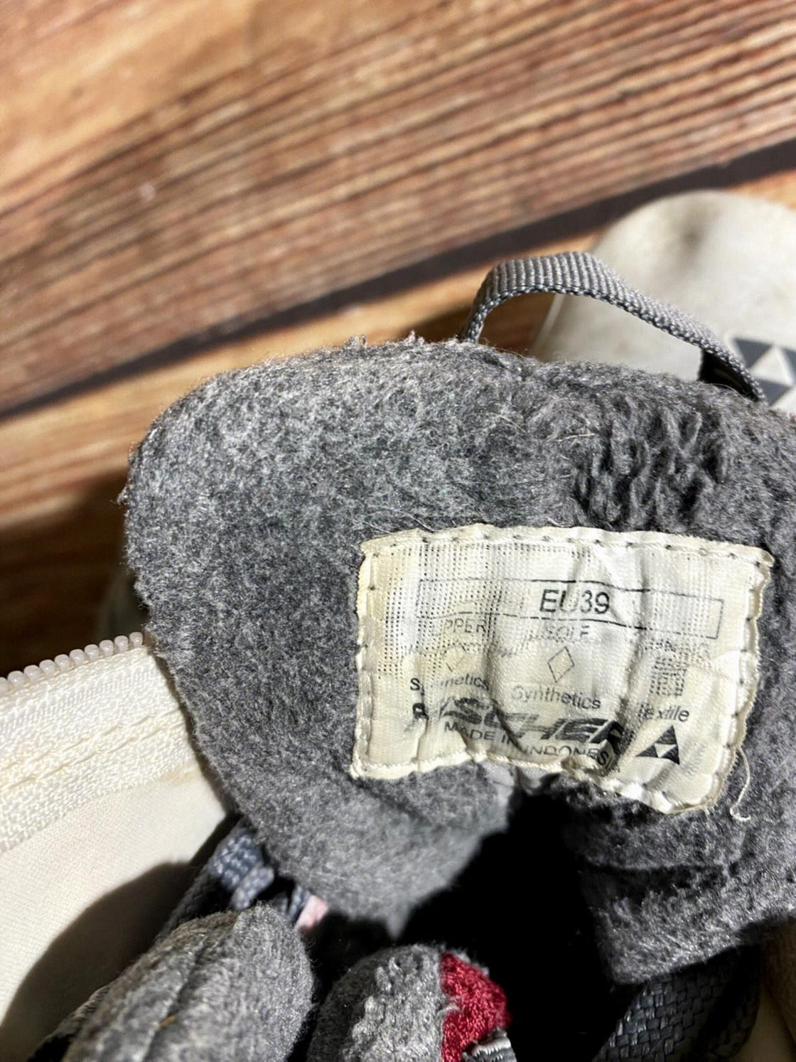 Fischer XJ Comfort Nordic Cross Country Ski Boots Size EU39 US7 NNN 2472