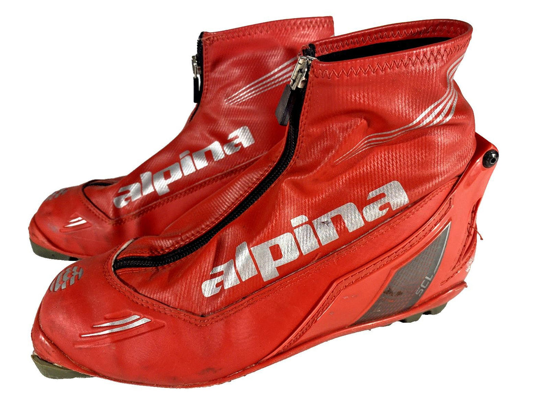 Alpina Classic Touring Nordic Cross Country Ski Boots Size EU37 US5.5 NNN 1000