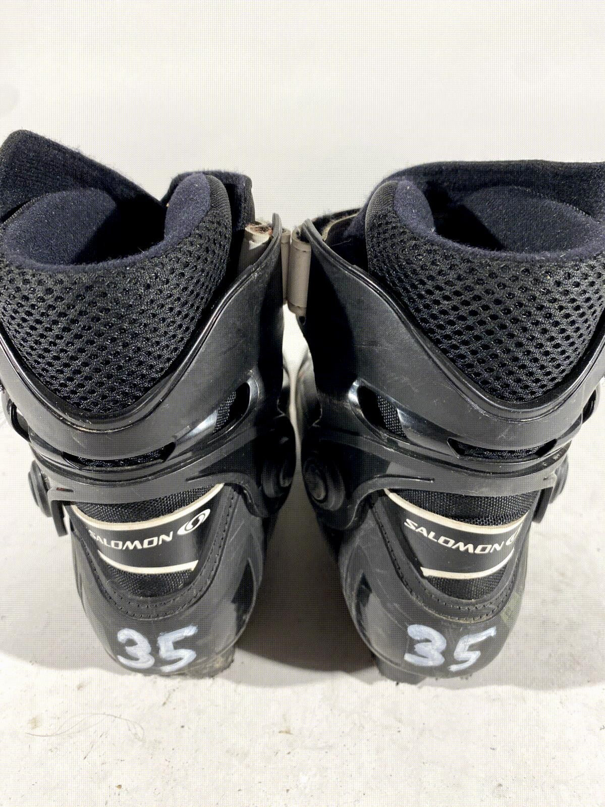 Salomon Cross Country Ski Boots Classic SNS Profil EU 35 US 3 Kids 215mm S99