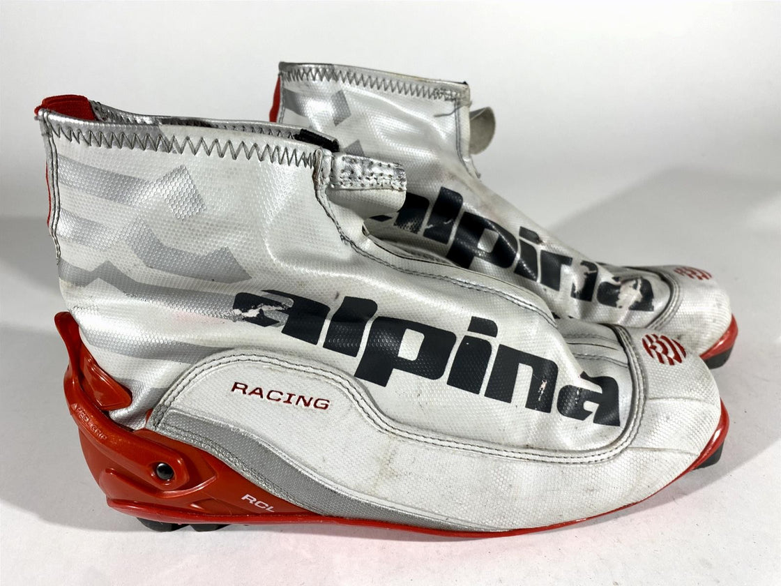 Alpina RCL Racing Cross Country Ski Boots Classic EU43 US9.5 NNN Rottefella 770