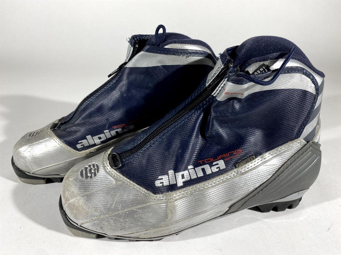 Alpina ST28G Nordic Cross Country Ski Boots Size EU39 US7 for NNN 612