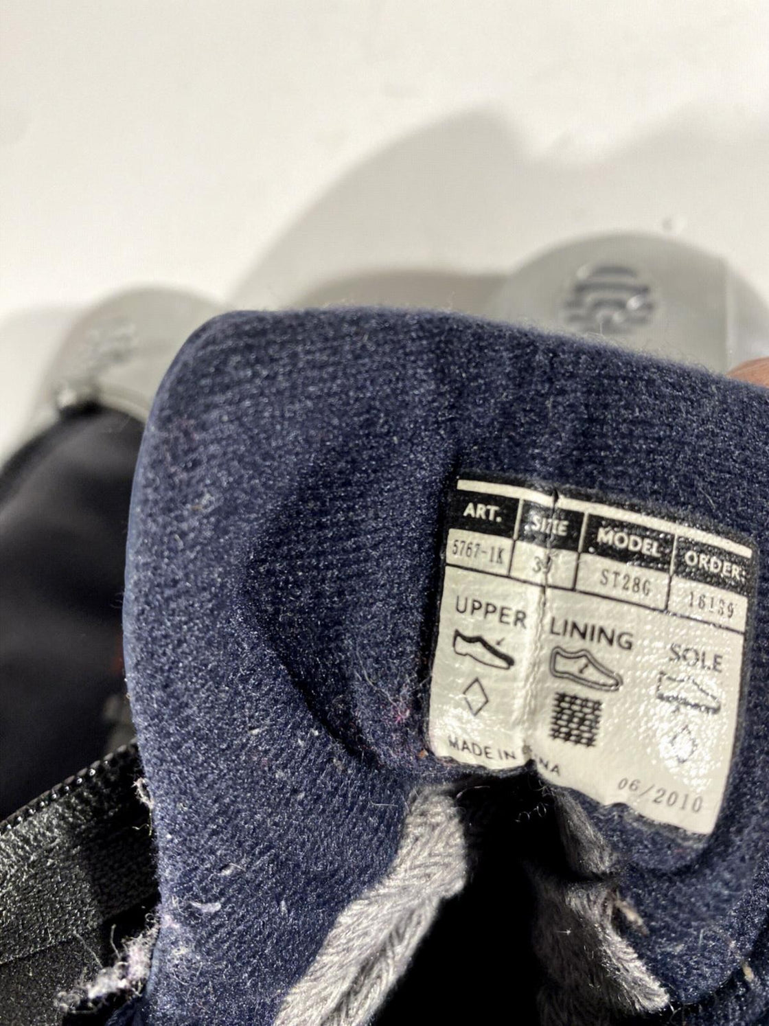 Alpina ST28G Nordic Cross Country Ski Boots Size EU39 US7 for NNN 824