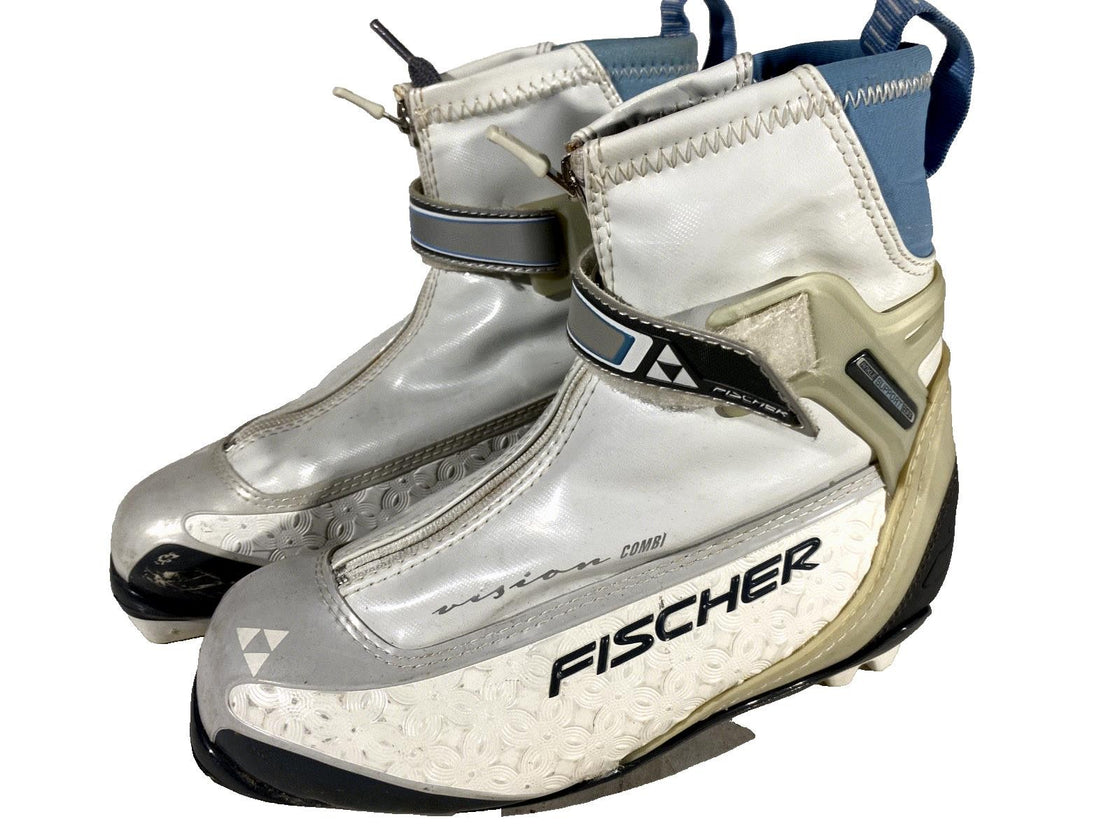 Fischer Vision Comfort Cross Country Ski Boots Combi Size EU36 US4.5 NNN 1347