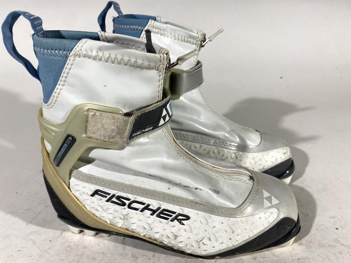Fischer Vision Comfort Cross Country Ski Boots Combi Size EU36 US4.5 NNN 1347