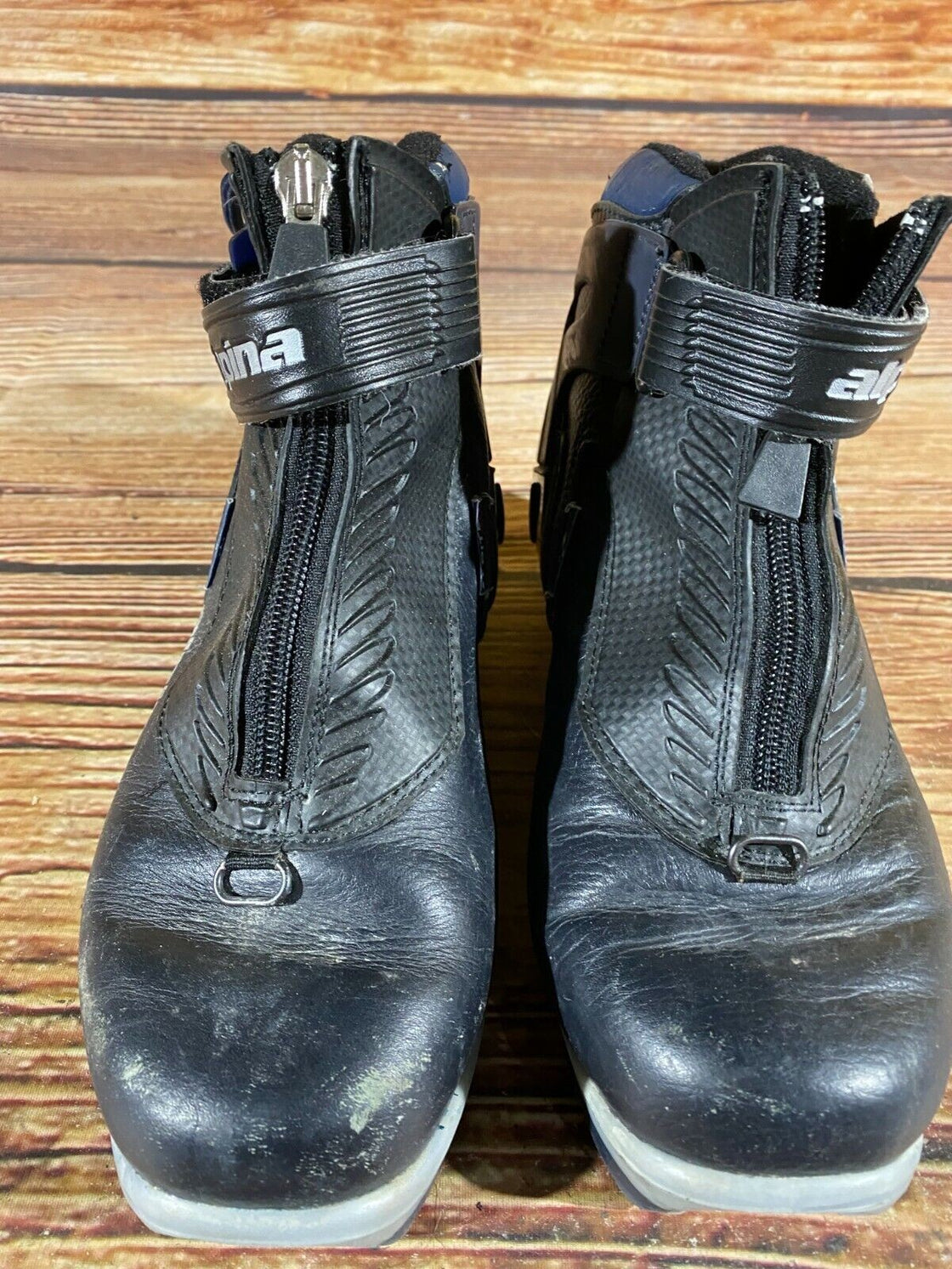 Alpina 240 Nordic Cross Country Ski Boots Size EU37 US5 for NNN 608