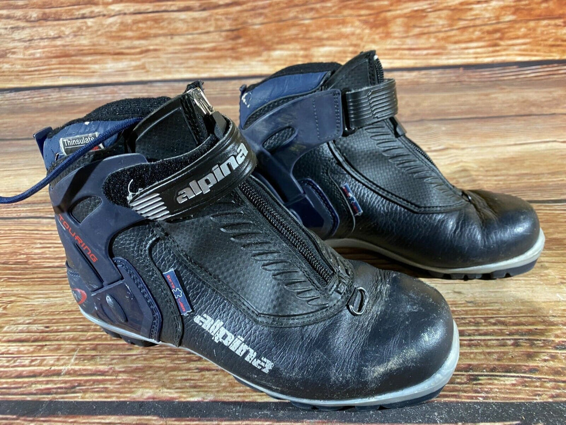 Alpina 240 Nordic Cross Country Ski Boots Size EU37 US5 for NNN 608