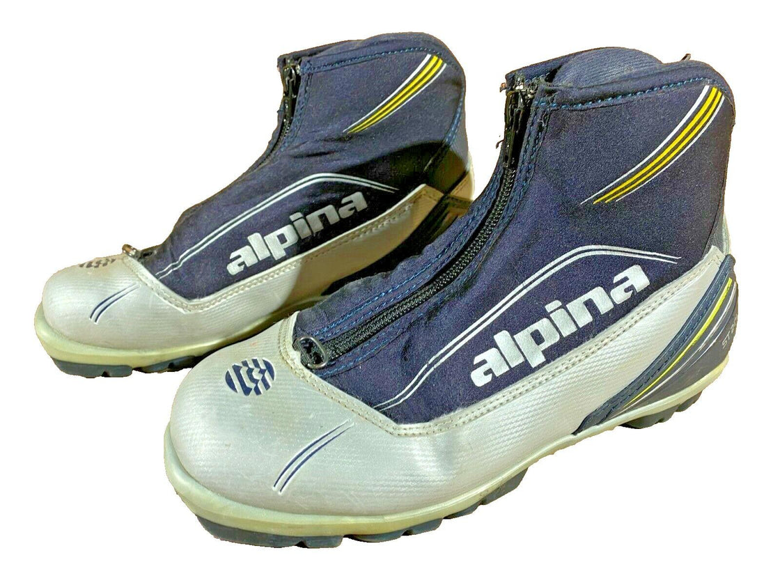 Alpina ST20L Nordic Cross Country Ski Boots Size EU37 US6 for NNN 1036