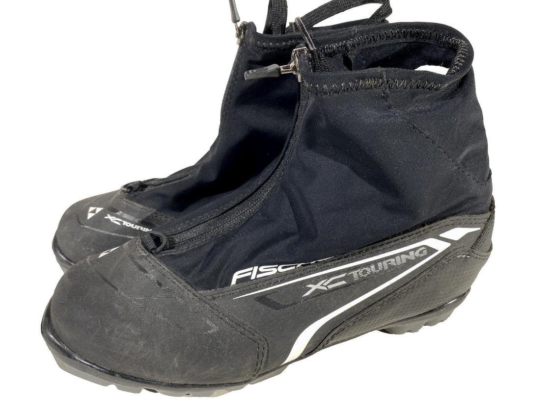 Fischer XC Touring Nordic Cross Country Ski Boots Size EU40 US7.5 NNN 1453