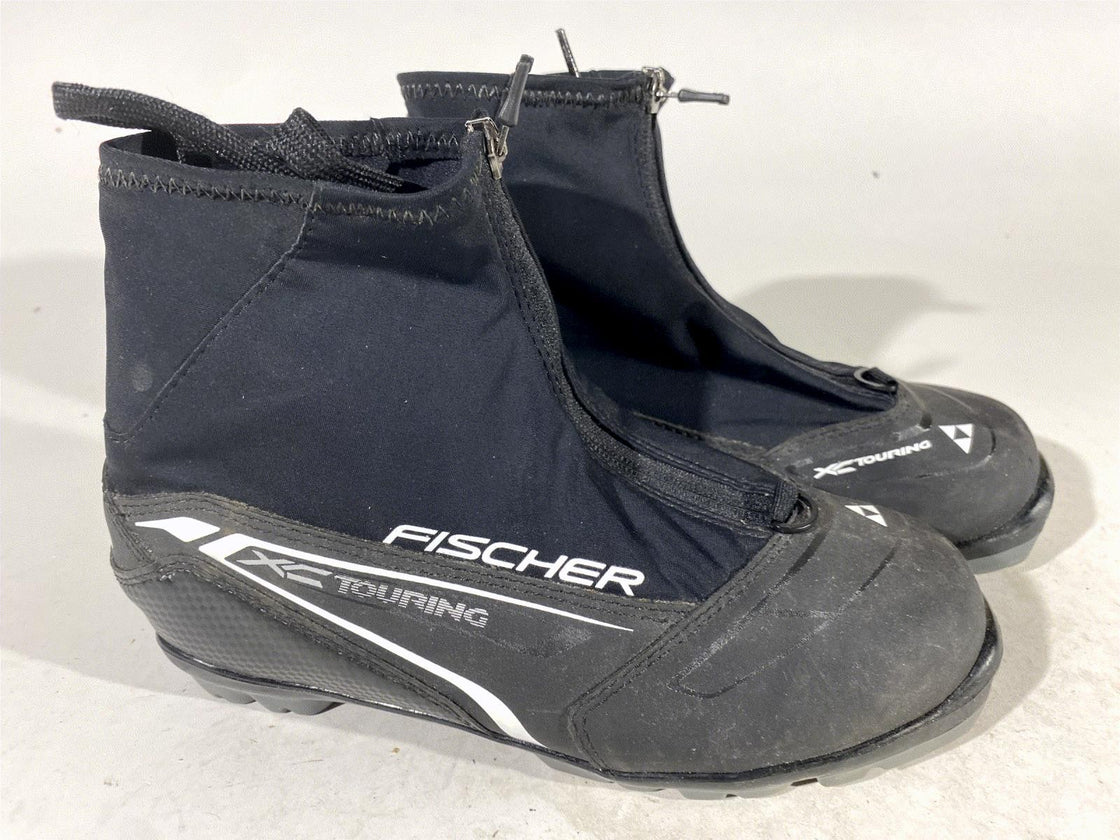 Fischer XC Touring Nordic Cross Country Ski Boots Size EU40 US7.5 NNN 1453