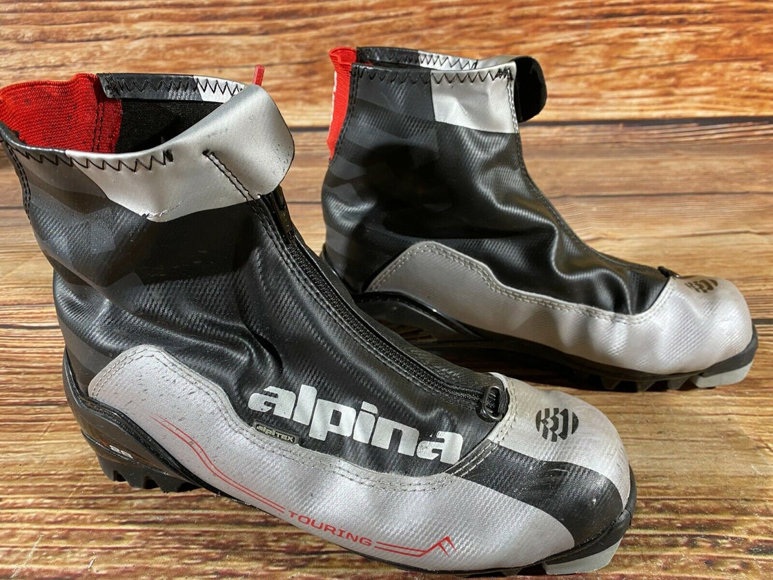 Alpina T28 Nordic Cross Country Ski Boots Size EU39 US7 for NNN 1016