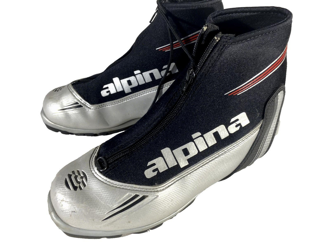 Alpina ST10 Nordic Cross Country Ski Boots Size EU40 US7.5 for NNN 717