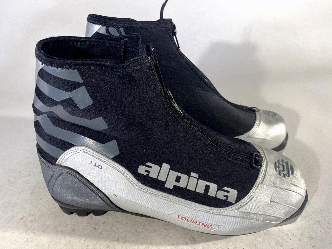 Alpina T10 Classic Touring Nordic Cross Country Ski Boots Size EU39 US7 NNN 762