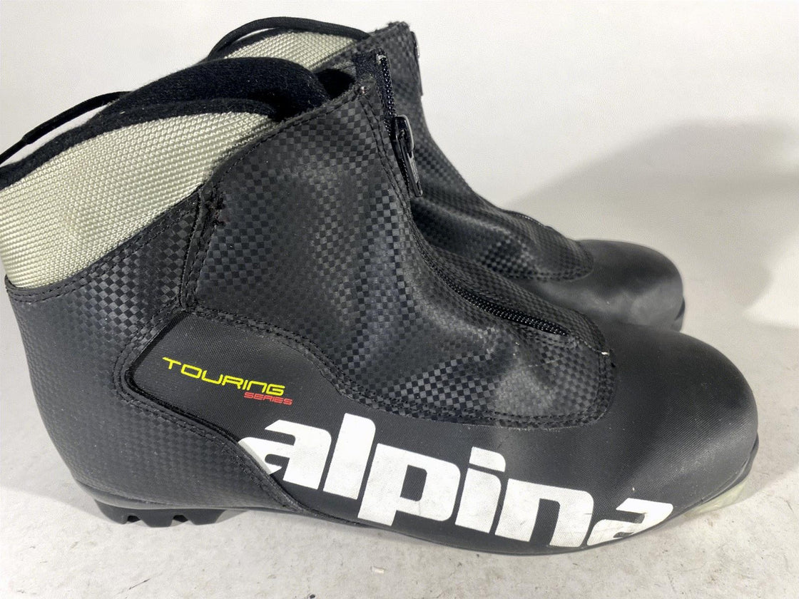 Alpina Touring Nordic Cross Country Ski Boots Size EU44 US10.5 for NNN 3075