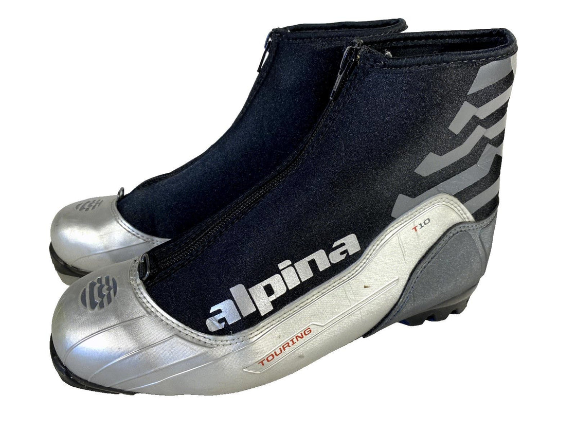 Alpina T10 Nordic Cross Country Ski Boots Size EU42 US9 for NNN 1015