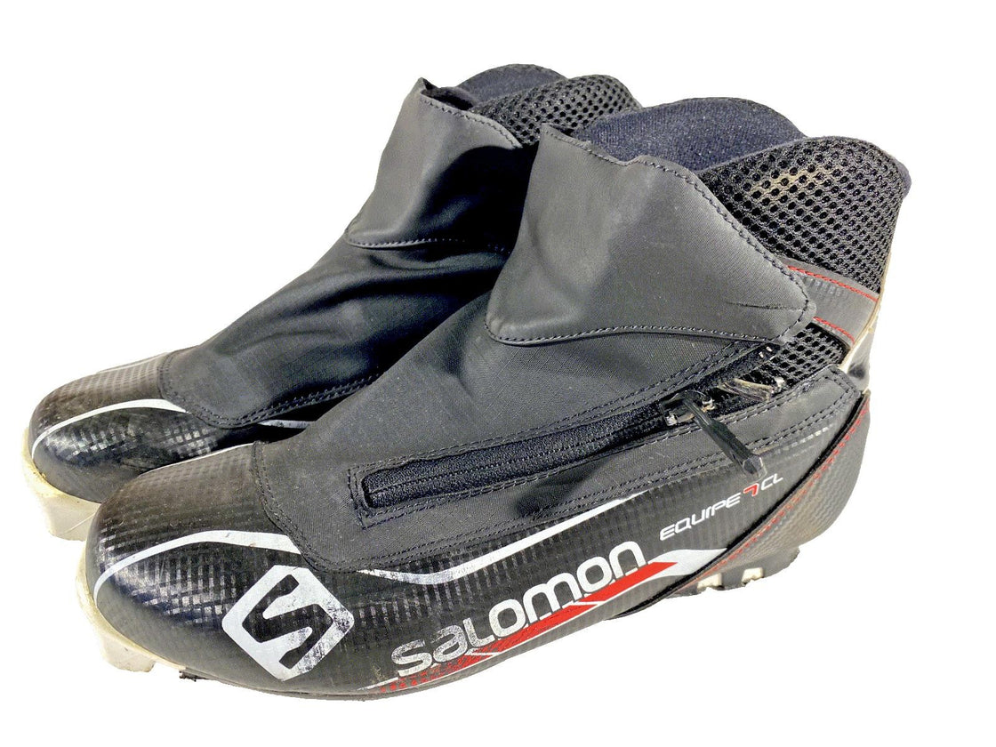 SALOMON Equipe 7 Nordic Cross Country Ski Boots Size EU38 2/3 US6 SNS Pilot 2404