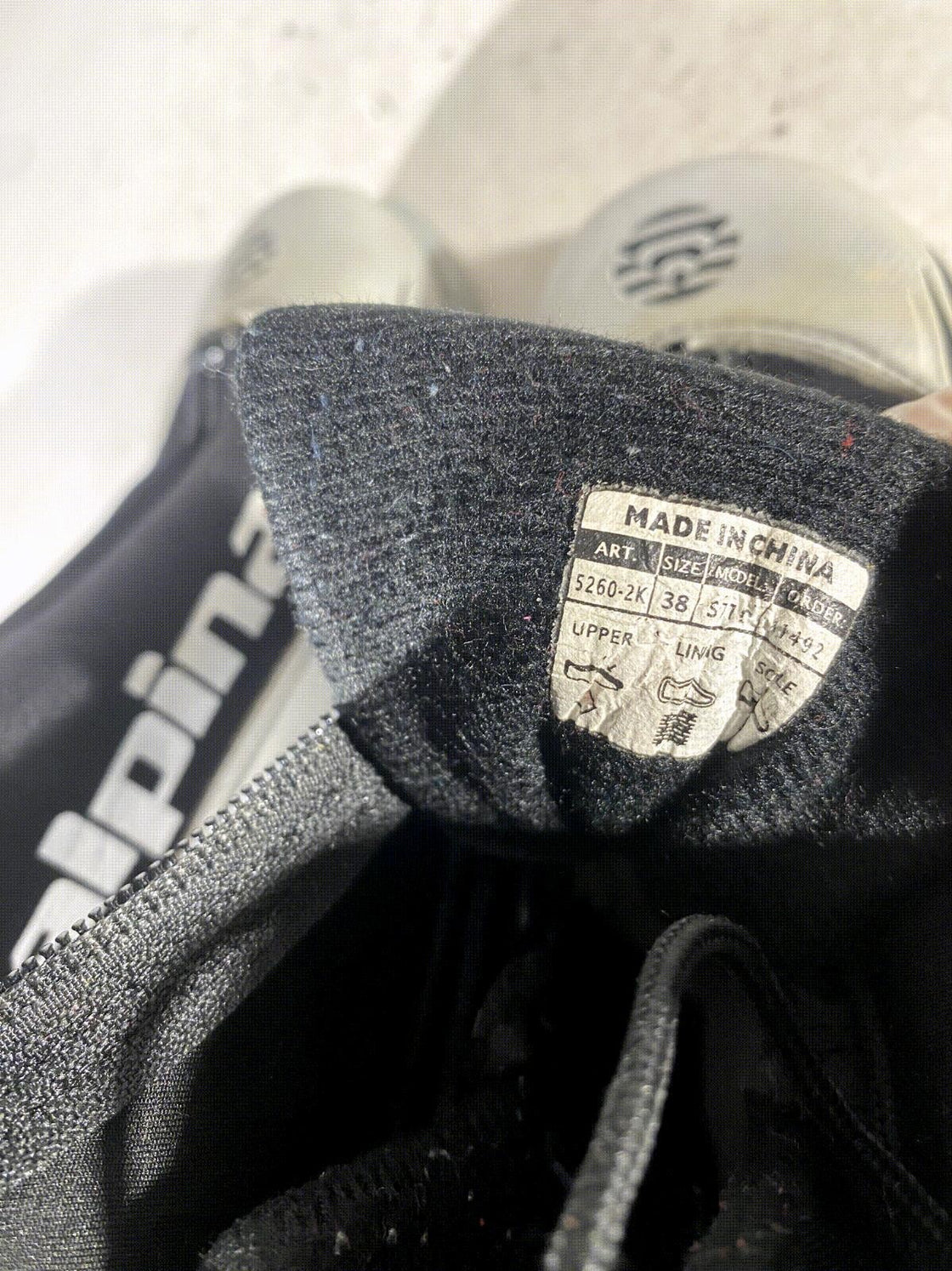 Alpina ST10 Nordic Cross Country Ski Boots Size EU38 US6 for NNN 707