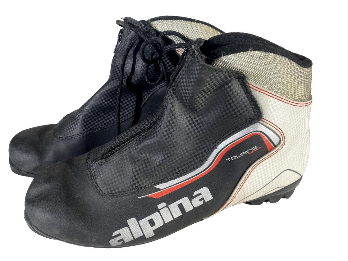 Alpina Touring Nordic Cross Country Ski Boots Size EU44 US10.5 for NNN 675