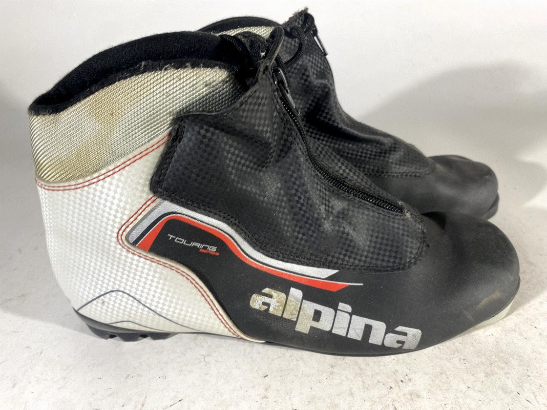 Alpina Touring Nordic Cross Country Ski Boots Size EU44 US10.5 for NNN 675
