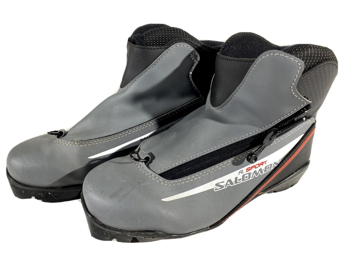 SALOMON R Sport Nordic Cross Country Ski Boots Size EU37 1/3 US5 SNS Pilot 2300