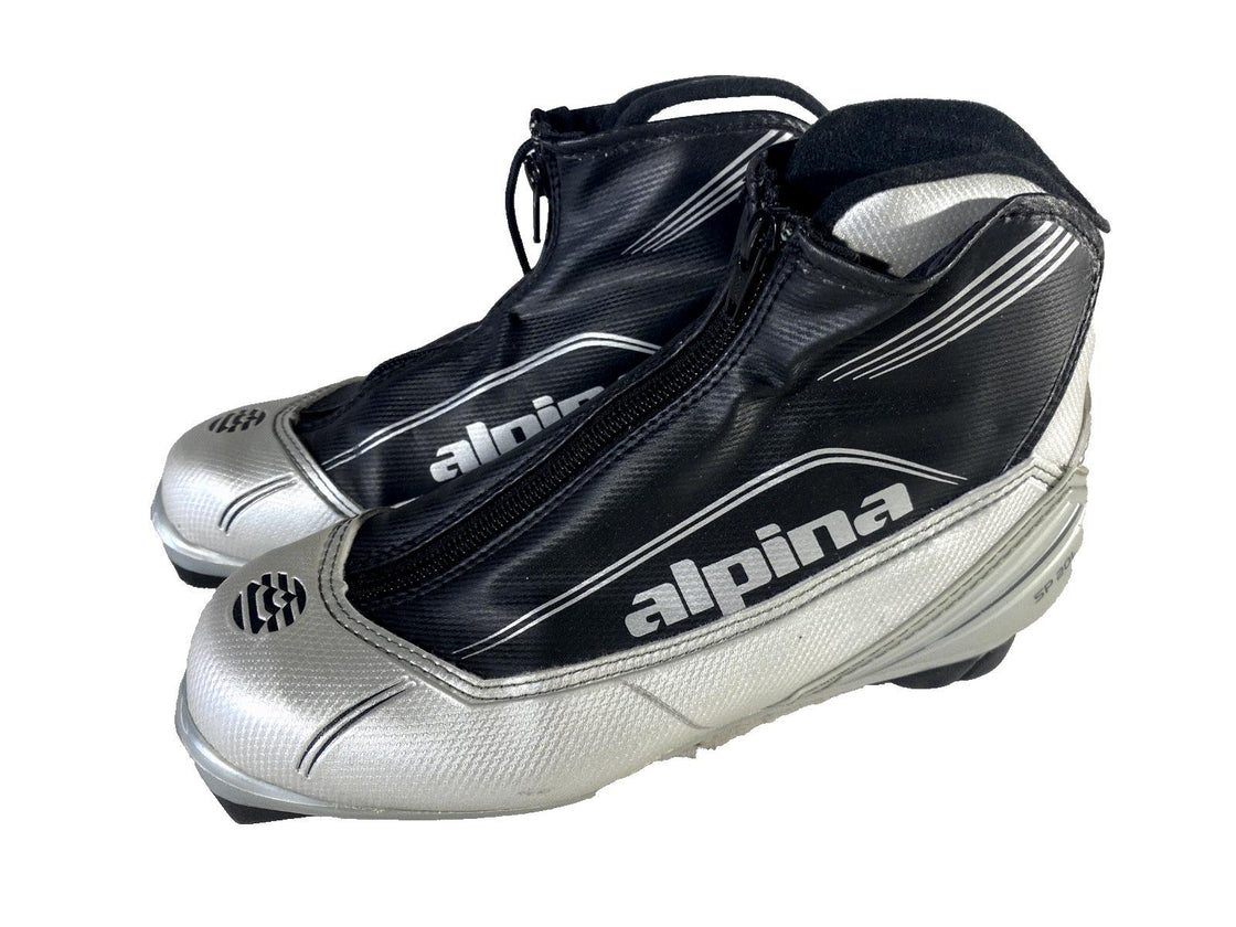 Alpina SP20L Classic Nordic Cross Country Ski Boots Size EU37 US6.5 for NNN 622
