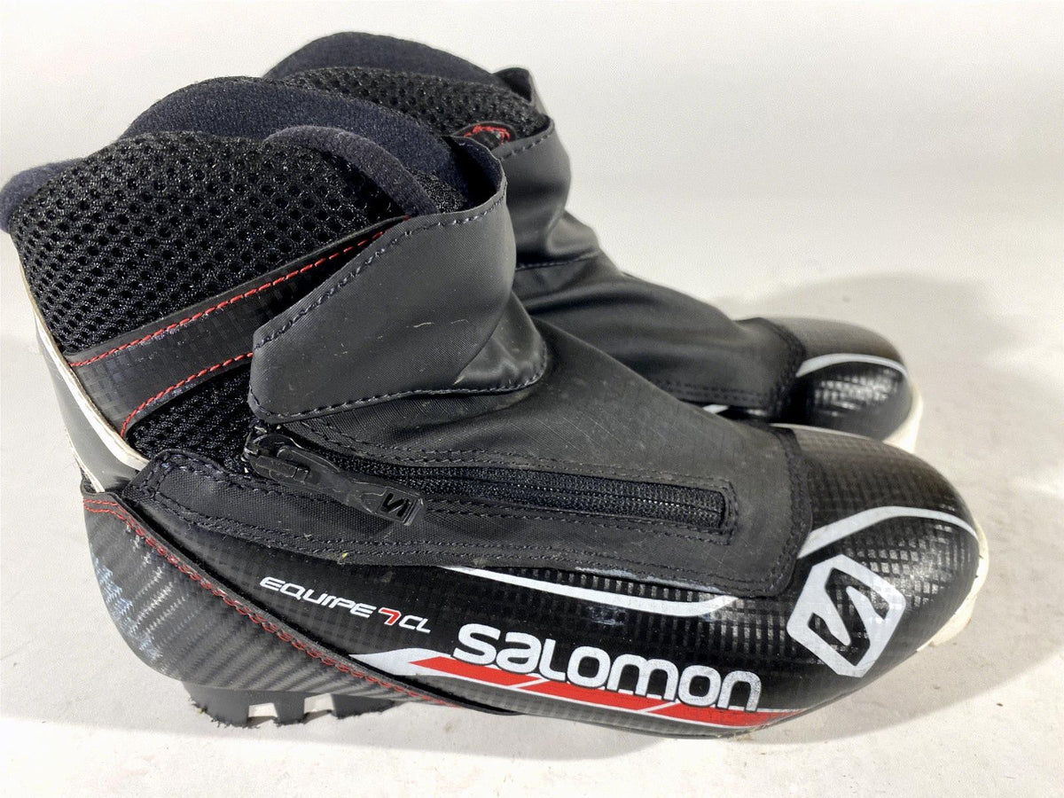 Salomon Equipe 7CL Cross Country Ski Boots Classic SNS Pilot EU 36.5 US 4.5 2348