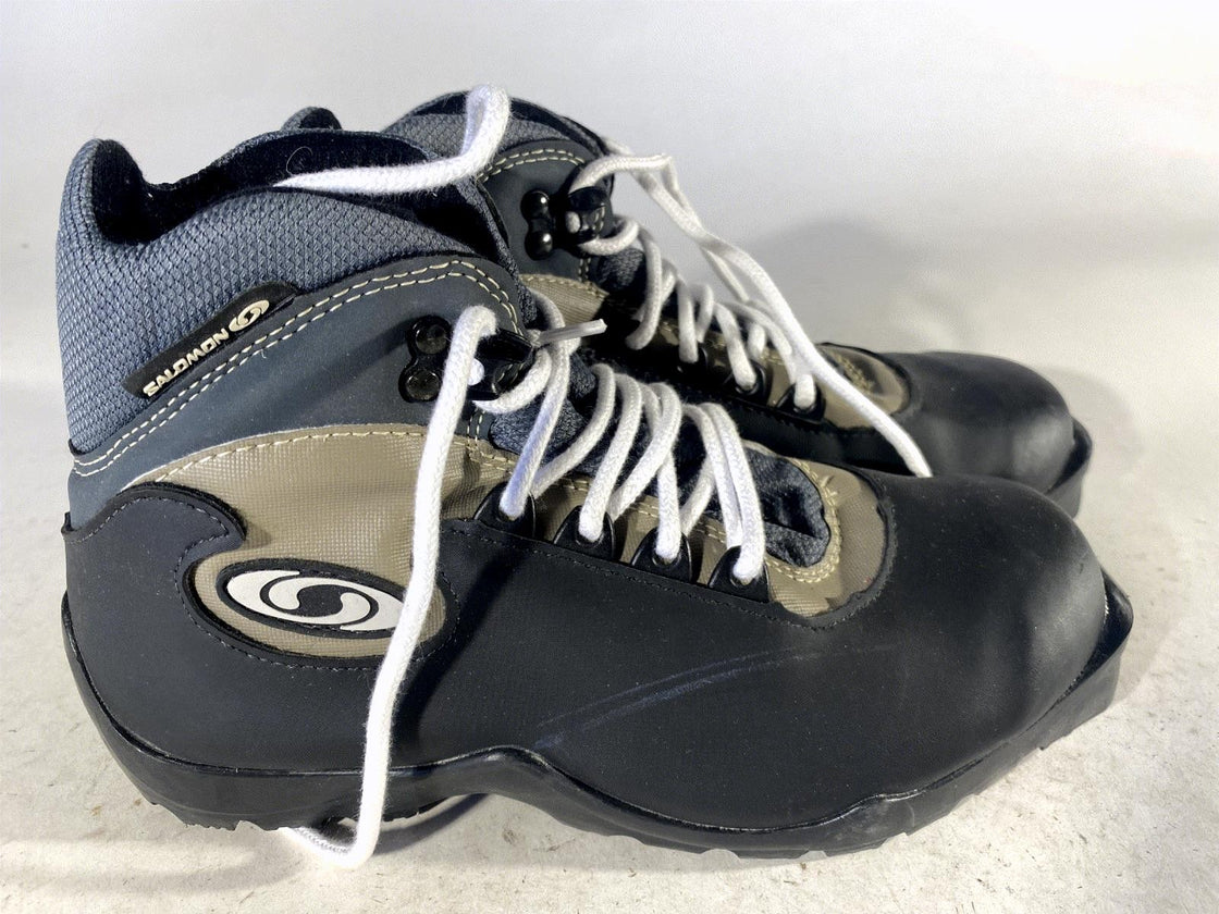 SALOMON Classic Nordic Cross Country Ski Boots Size EU39 US7 SNS Profil 2313