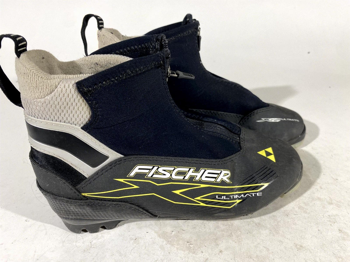 Fischer Ultimate Nordic Cross Country Ski Boots Size EU39 US7 NNN 1447