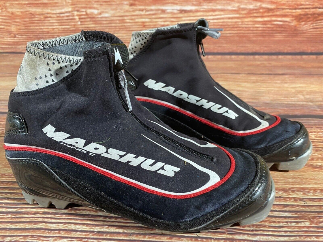 Madshus Hyper C Nordic Cross Country Ski Boots Size EU40 US7 NNN Rottefella 2595
