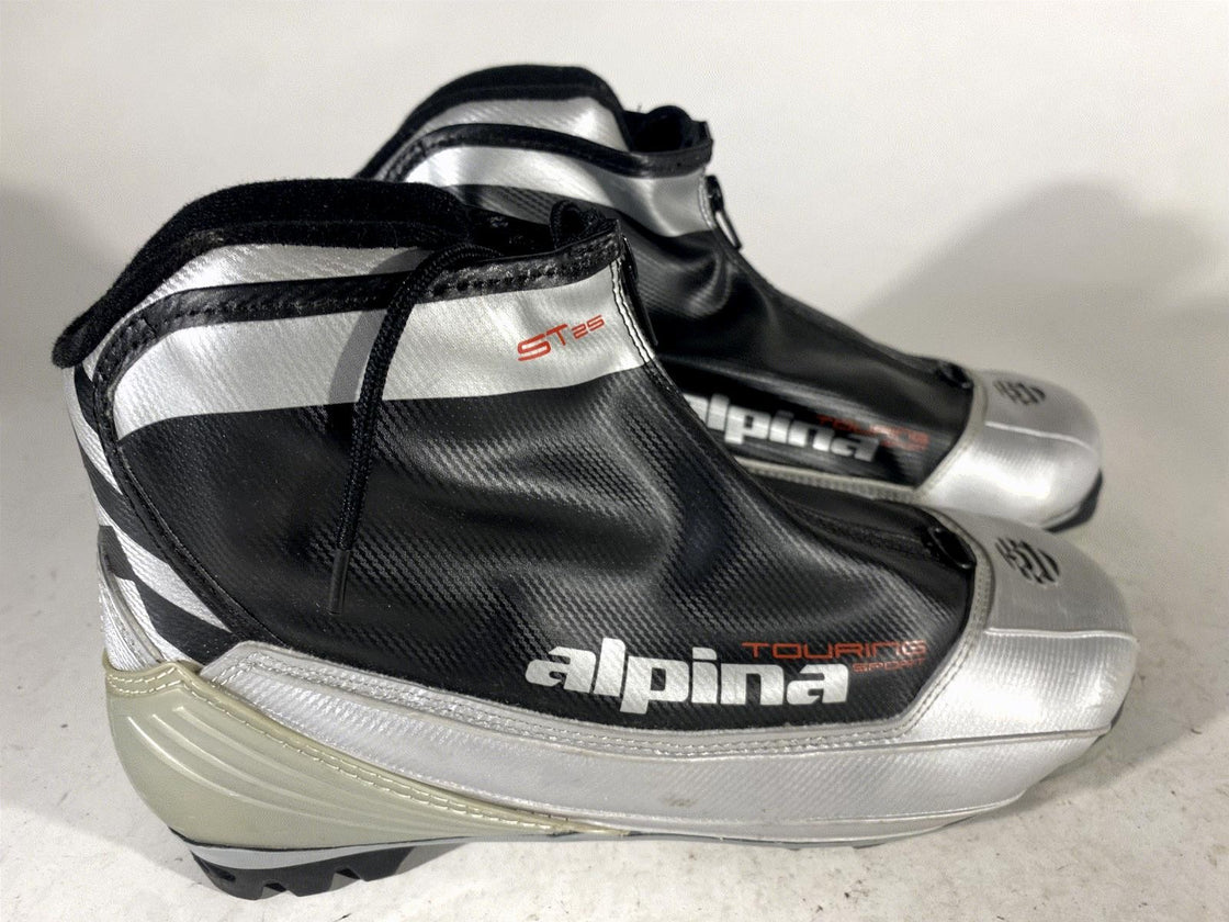 Alpina ST25 Cross Country Ski Boots Classic Size EU41 US8 NNN Rottefella 2973