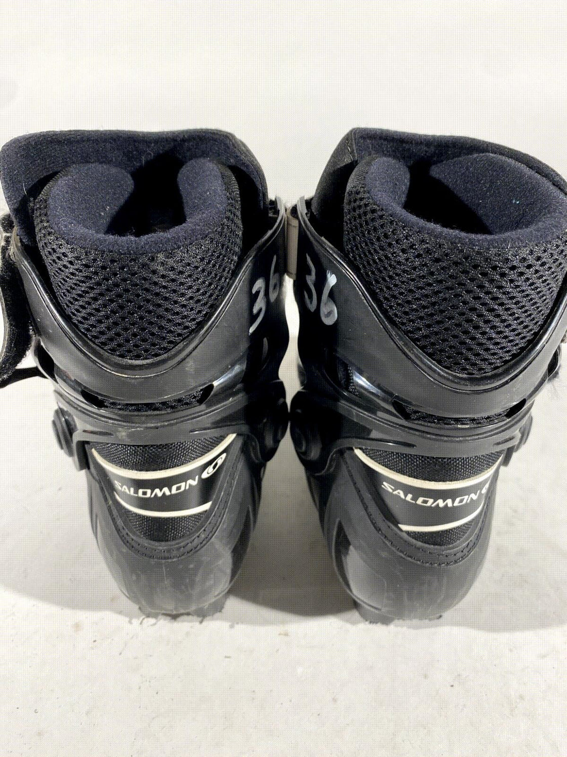 Salomon Kids  Skiathlon Cross Country Ski Boots Size EU36 US4 SNS Pilot S108