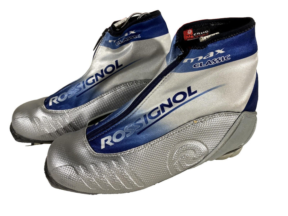 Rossignol Max Classic Nordic Cross Country Ski Boots Size EU39 US6.5 NNN 2691