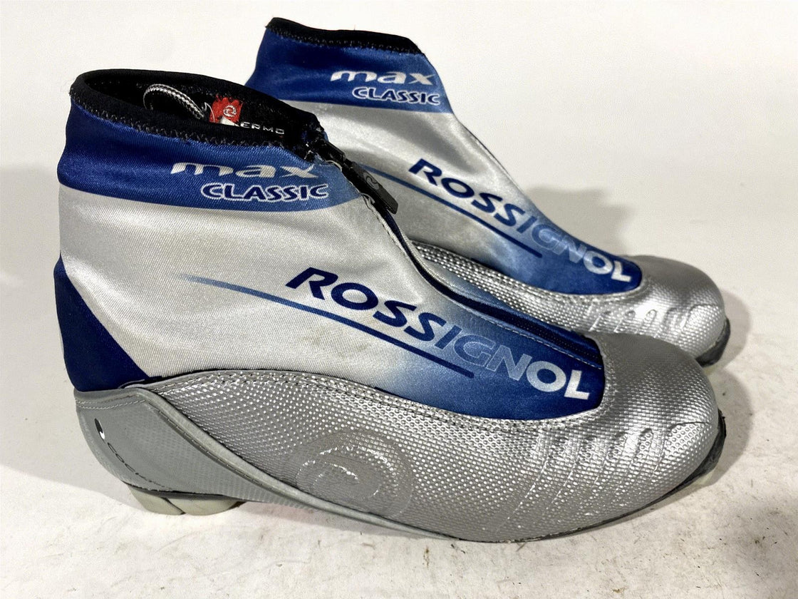 Rossignol Max Classic Nordic Cross Country Ski Boots Size EU39 US6.5 NNN 2691