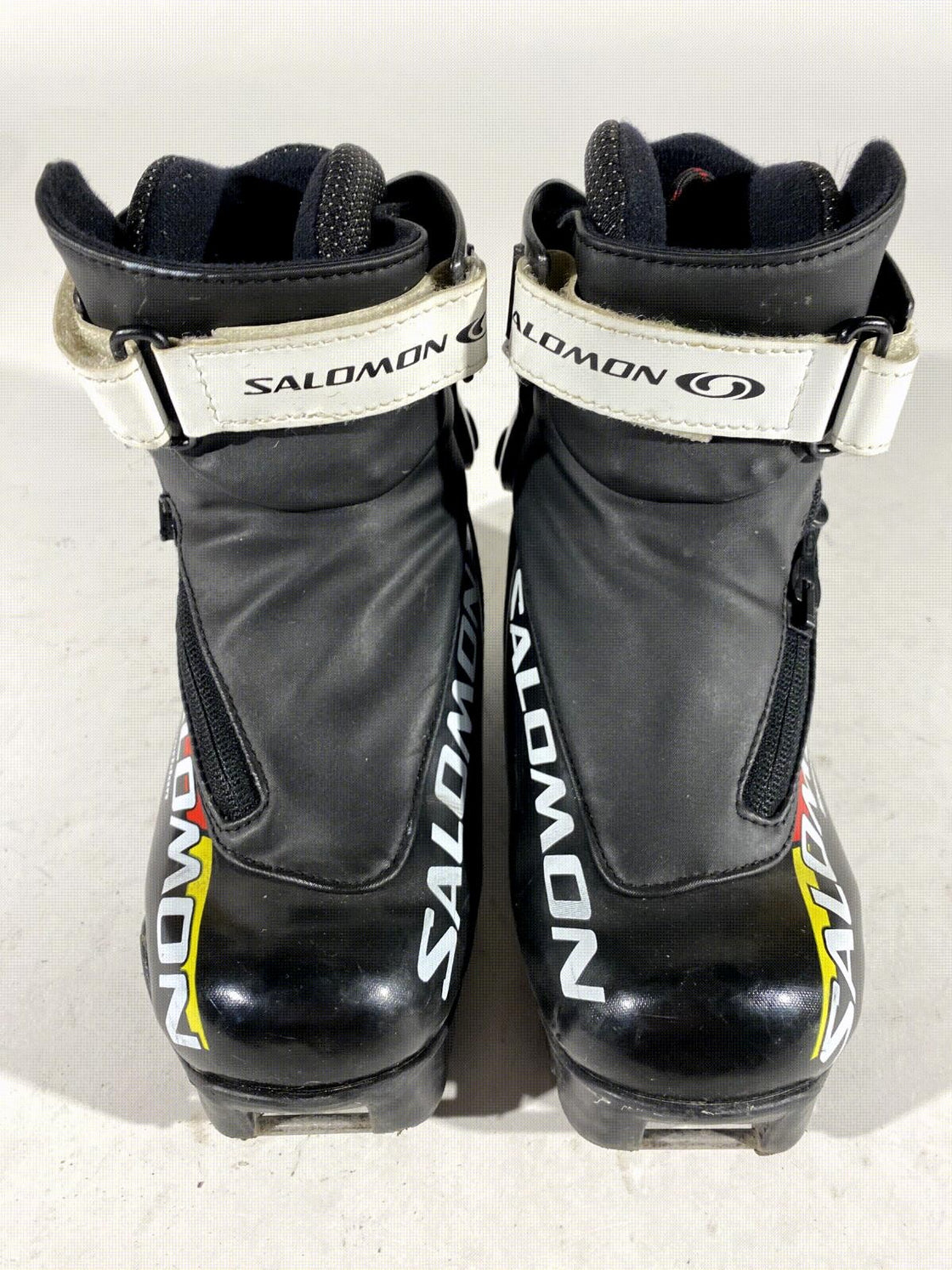 Salomon Kids  Skiathlon Cross Country Ski Boots Size EU31.5 US13K SNS Pilot S112