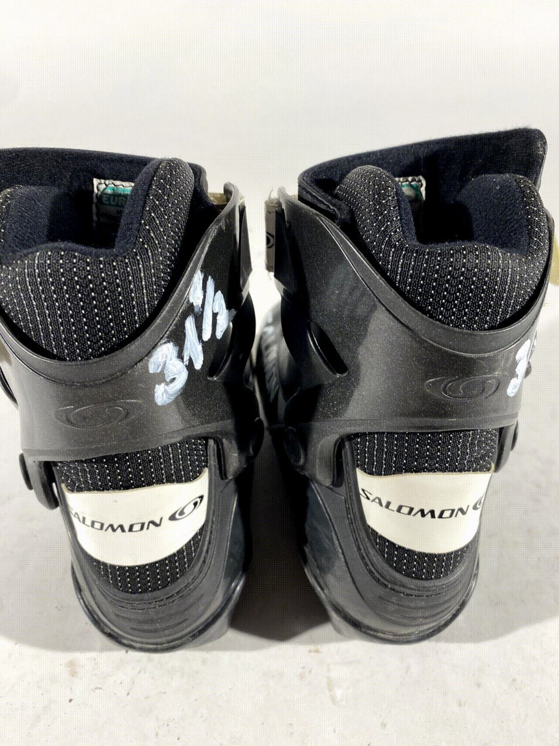 Salomon Kids  Skiathlon Cross Country Ski Boots Size EU31.5 US13K SNS Pilot S112