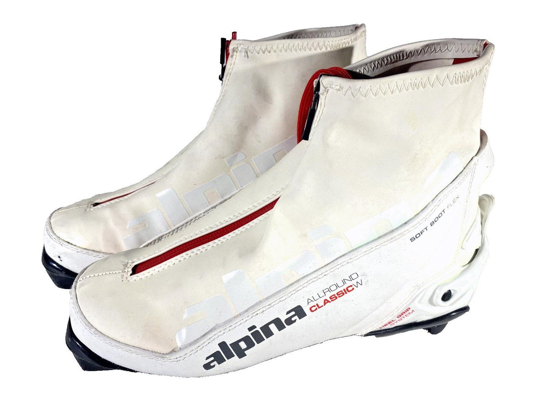 Alpina All Round Classic Nordic Cross Country Ski Boots Size EU36 US5.5 NNN 754
