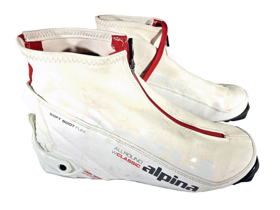 Alpina All Round Classic Nordic Cross Country Ski Boots Size EU36 US5.5 NNN 754