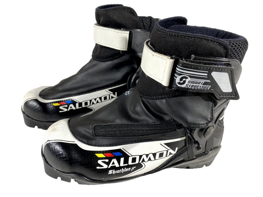 Salomon Cross Country Ski Boots Classic SNS Profil EU 34 US 2.5 Kids 210mm S107