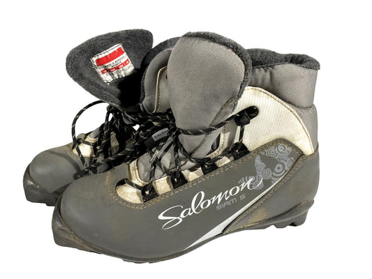 Salomon Siam Cross Country Ski Boots Classic SNS Profil EU 36.5 US 5.5 2189