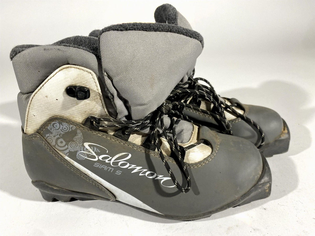 Salomon Siam Cross Country Ski Boots Classic SNS Profil EU 36.5 US 5.5 2189
