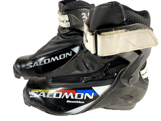 Salomon Cross Country Ski Boots Classic SNS Profil EU 35 US 3 Kids 215mm S104