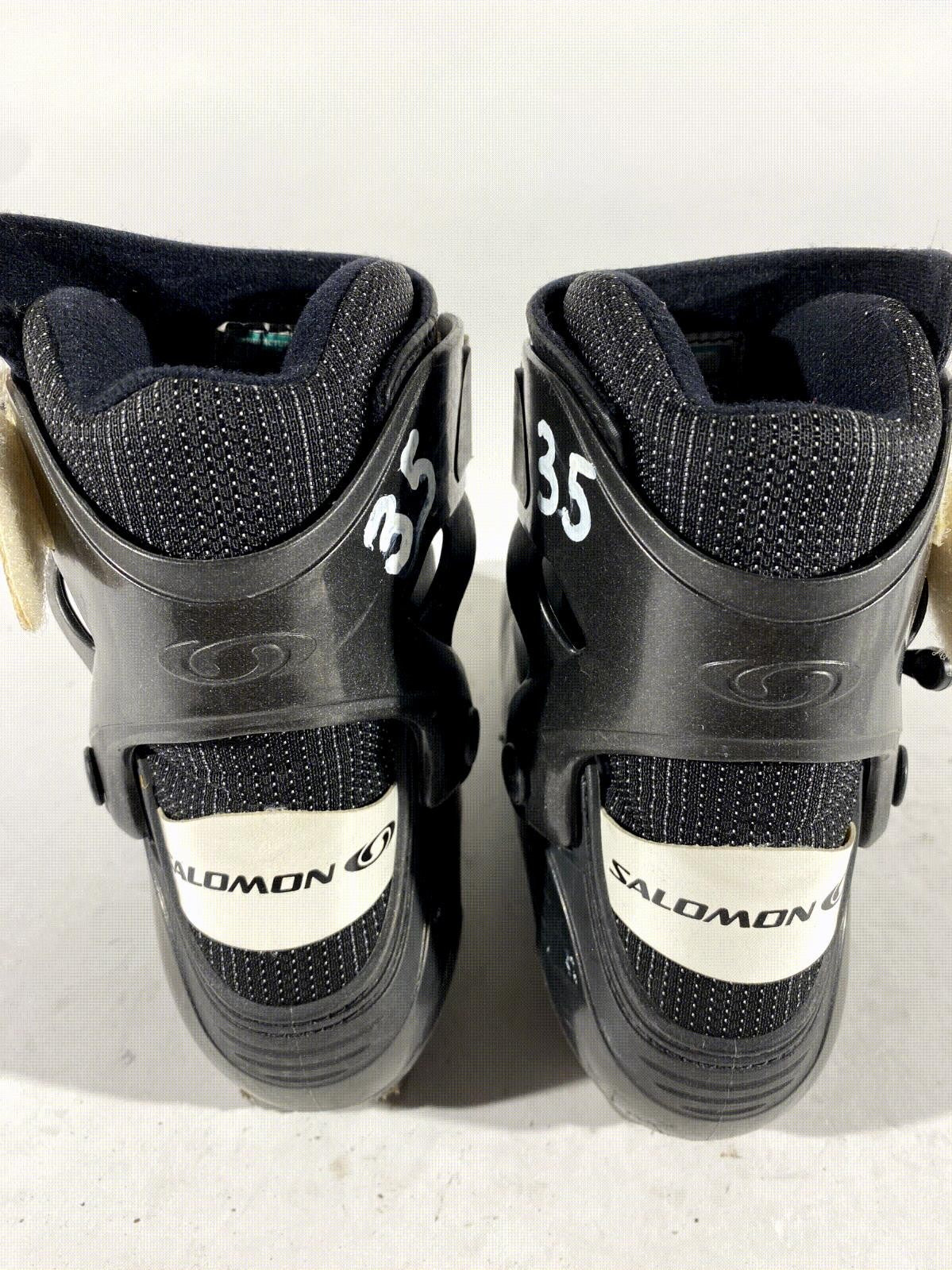 Salomon Cross Country Ski Boots Classic SNS Profil EU 35 US 3 Kids 215mm S104