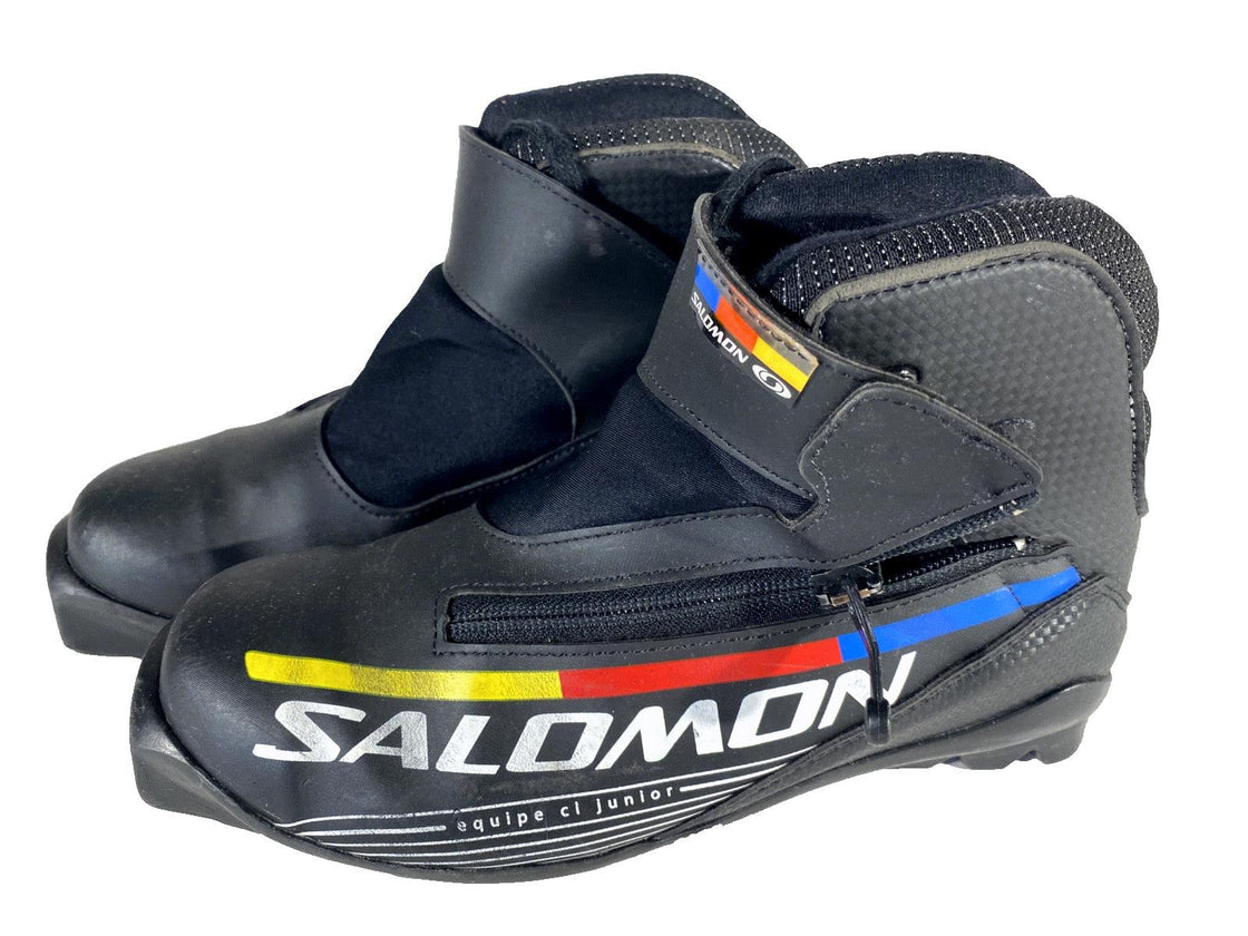 SALOMON Classic JR Cross Country Ski Boots Size EU37 1/3 US5 SNS Profil 2297